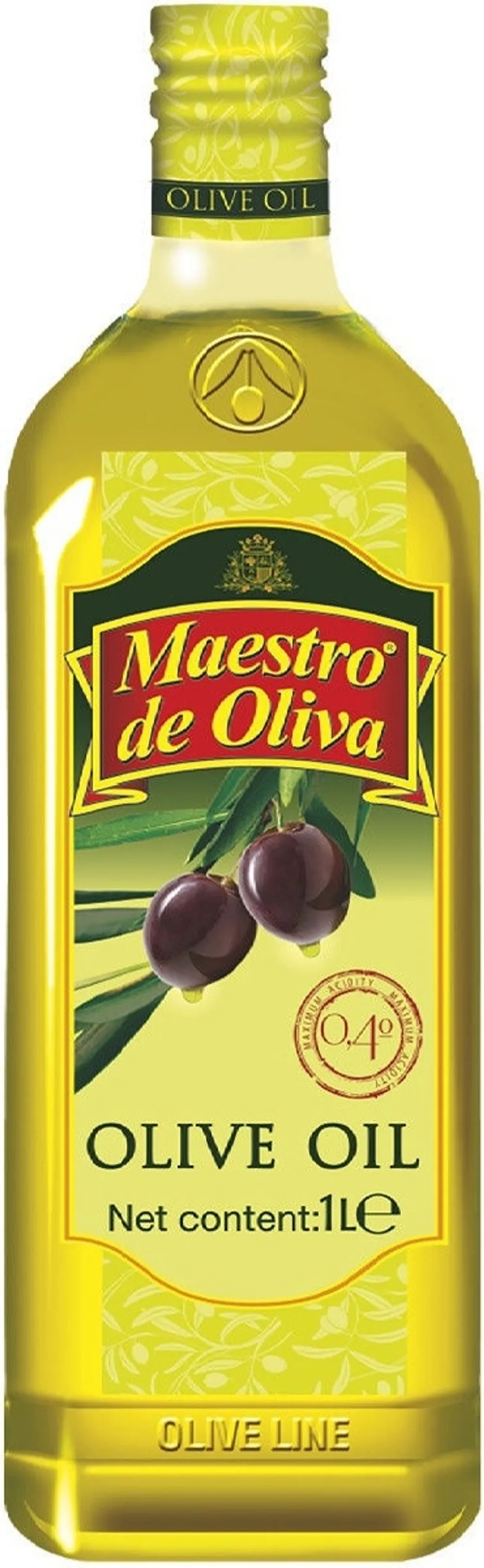 Масло оливковое раф. Maestro De Oliva 1 л