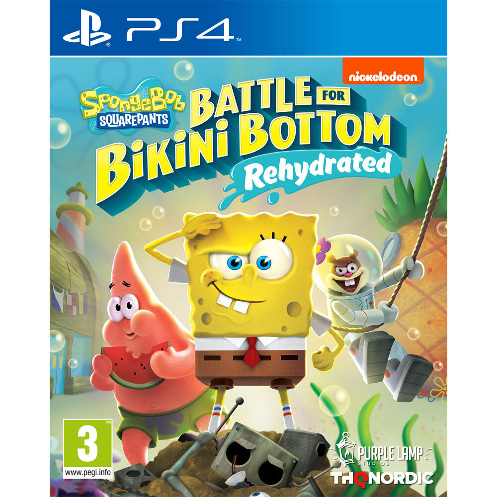 Игра SpongeBob SquarePants: Battle for Bikini Bottom - Rehydrated PlayStation 4