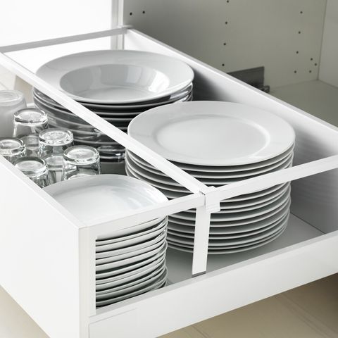 Выдвижной ящик IKEA UPPDATERA (УППДАТЕРА), Высокий, Белый, 80x60 см