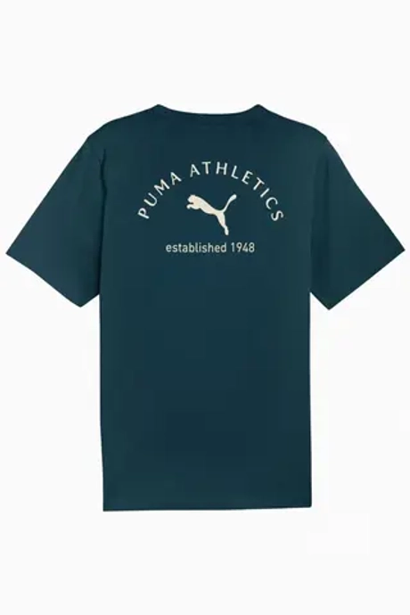 Футболка Puma Class Graphic Tee - зеленый