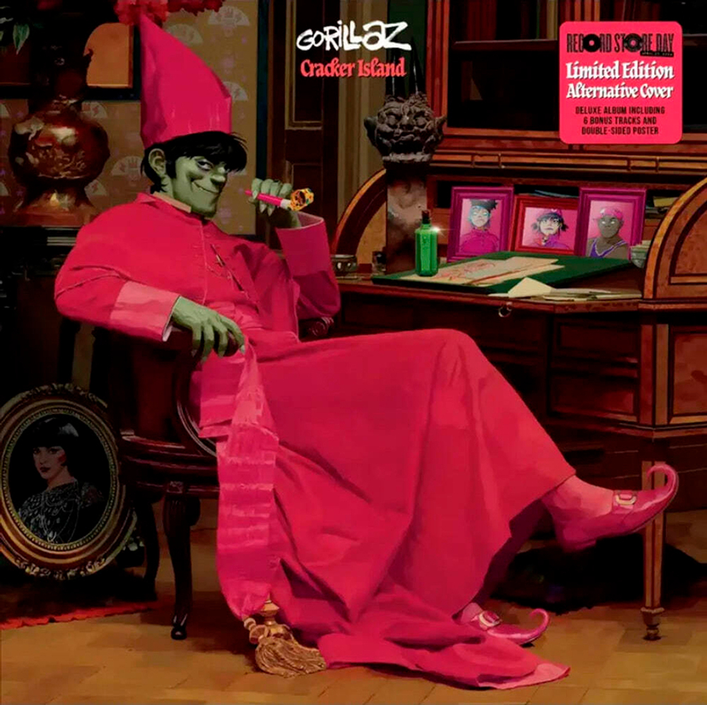 Gorillaz / Cracker Island (Coloured Vinyl)(Alternate Cover)(Deluxe Edition)(2LP)