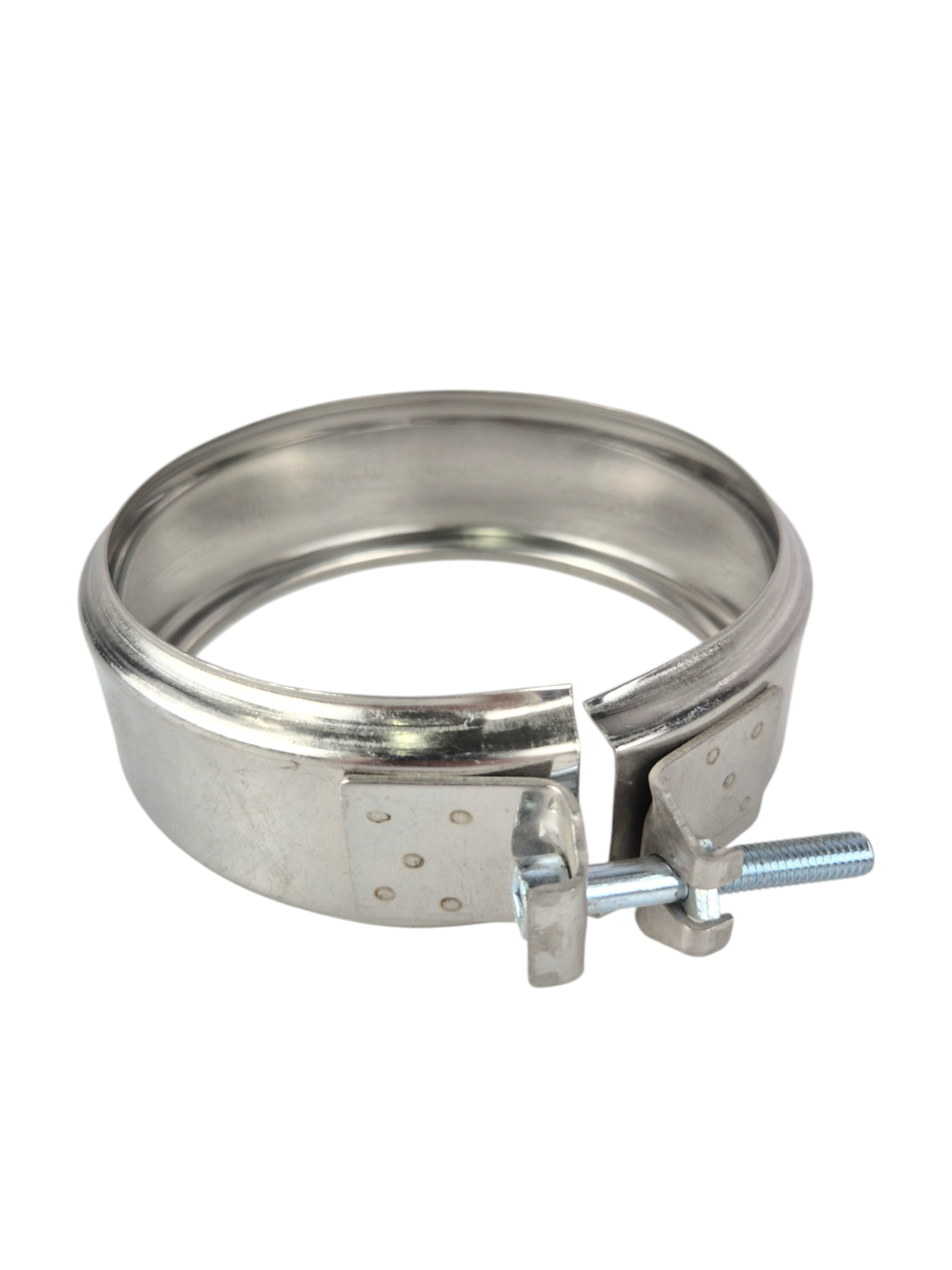 Хомут обжимной (430/0,5 мм) Ф160 нерж (Коракс,Ferrum)