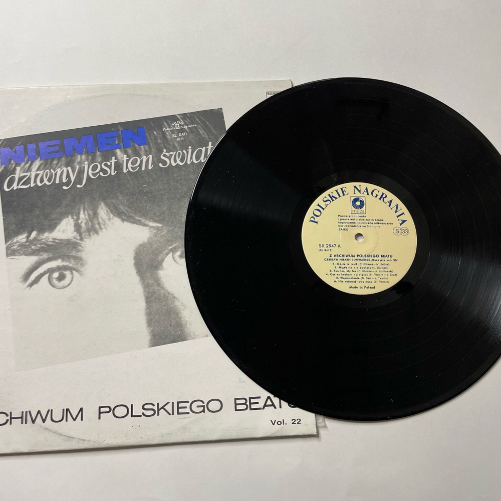 Винтажная виниловая пластинка LP Czeslaw Niemen I Akwarele Dziwny Jest Ten Swiat (Польша 1988)