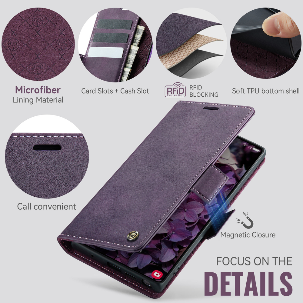 Чехол-книжка CaseMe RFiD Samsung Galaxy Note 10+