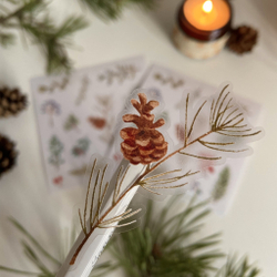 стикерпак «еловые веточки» 🎄