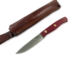 Нож Slender S, N690, микарта красная, 211.0957