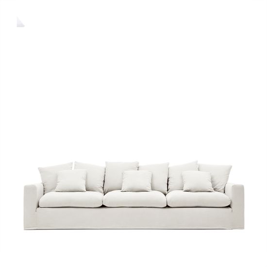 A cver designed to keep your Nora sofa in brand-new condition. Made from linen and cotton fabric, i
