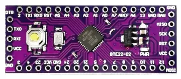 Отладочная плата Arduino BTE22-02 на ATMEGA168PB