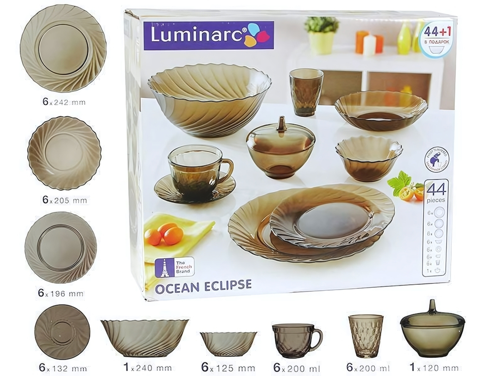 OCEAN ECLIPSE Столовый сервиз 45 предметов (02443)