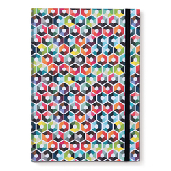 Книга для записей А4 remember, hexagon