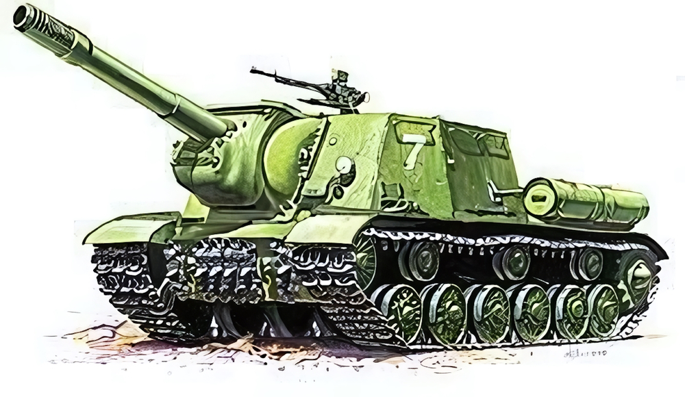 ПН Самоходка ИСУ-152 (Звезда)