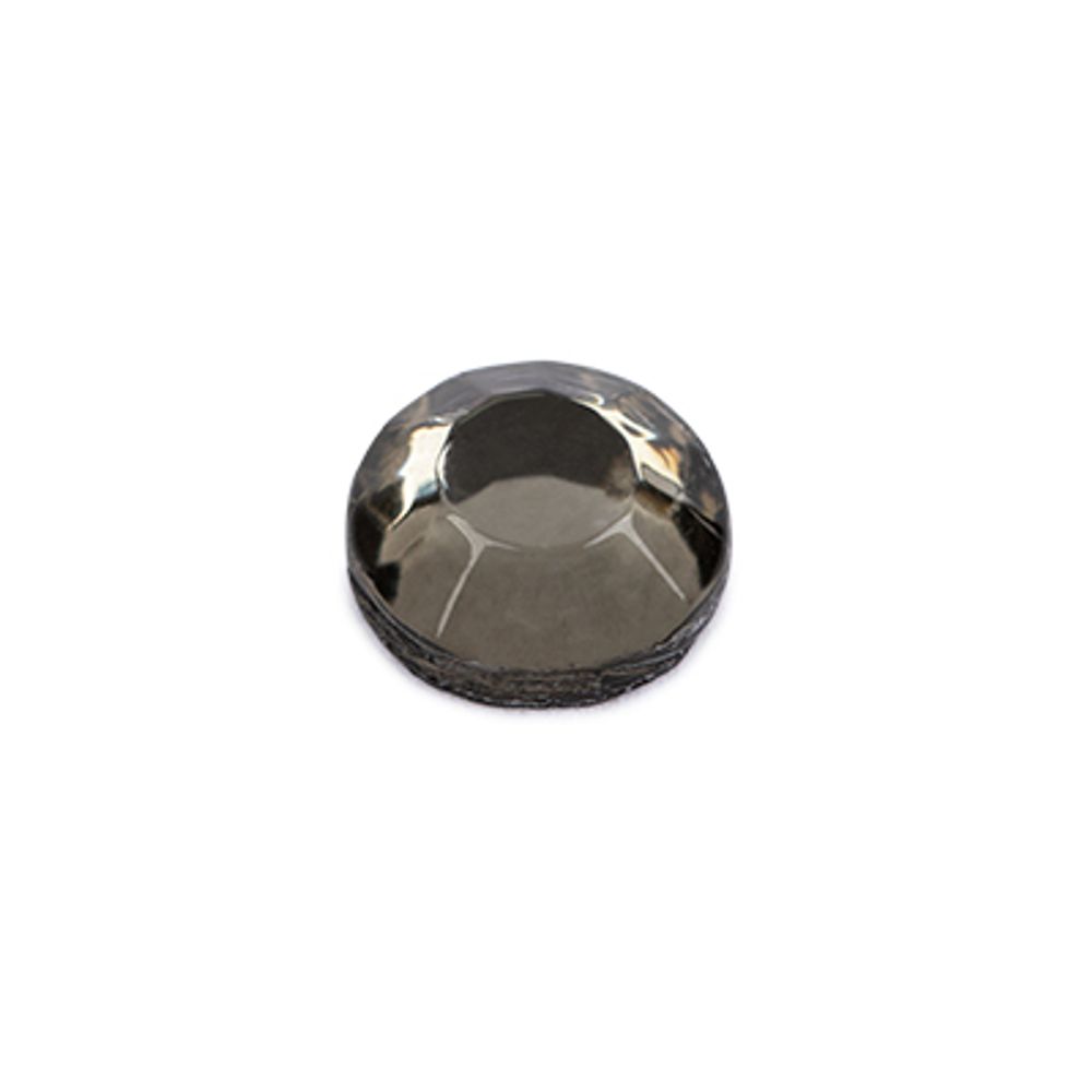 Стразы клеевые акрил 3-3.2 мм, 1х144 шт, SS12 019 св.серый (black diamond), Zlatka RS/144