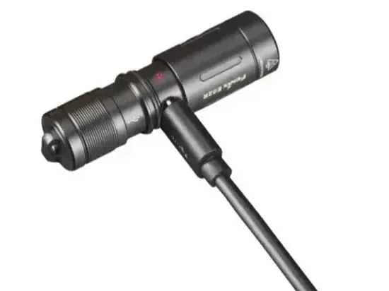 Фонарь FENIX Мод. E02R черный (200лм-49м)(светодиод: Cree XP-G2 S3 белый)(15г