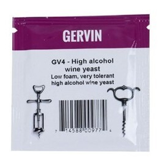 Винные дрожжи Gervin "High Alcohol Wine GV4", 5 г
