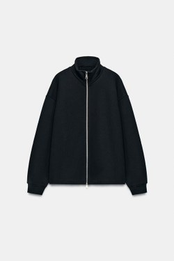 ZARA ТОЛСТОВКА НА МОЛНИИ, СИНИЙ