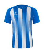 Футболка игровая Jogel Camp Striped Jersey-K, синий Z2/белый 00