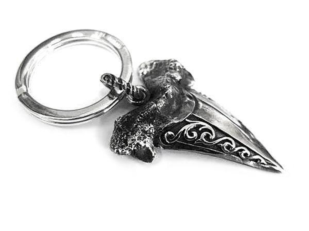 Брелок серебряный "Shark's Tooth" AZBl-002.