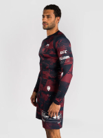 Рашгард Venum UFC Zenith Fight Week Navy Blue/Burgundy/Silver L/S