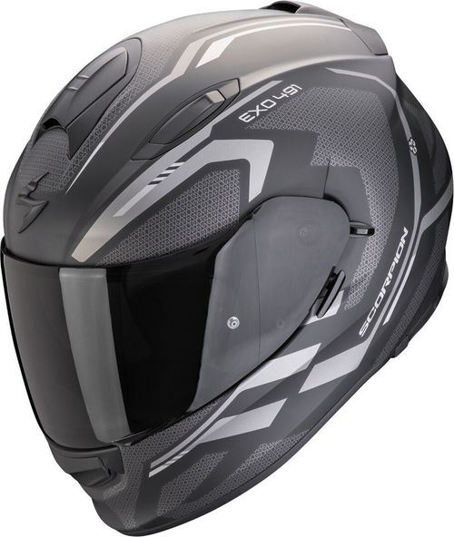 Купить Мотошлем Интеграл Scorpion EXO Exo-491 Kripta / Матовый / Черно-серый