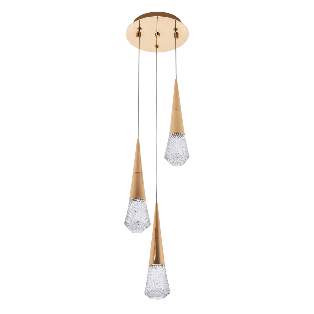 Подвесной светодиодный cветильник Modelux ML.3315.3 GD
