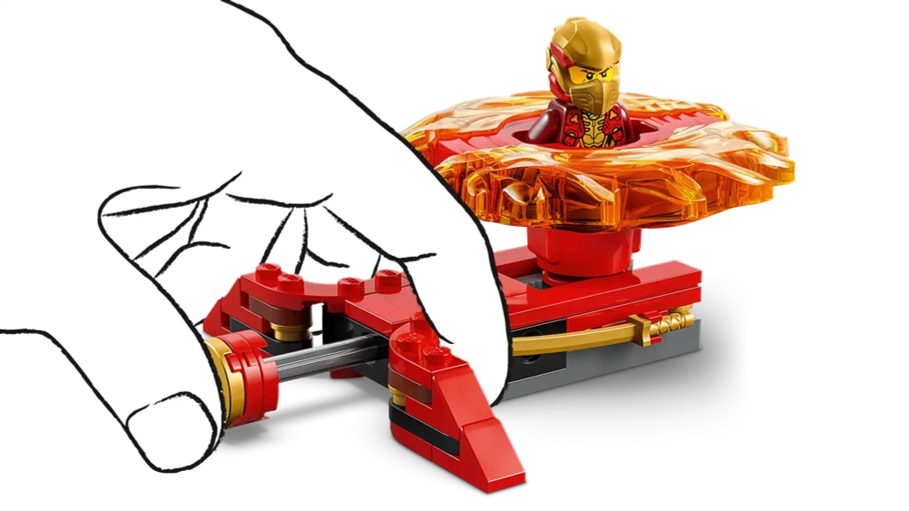 Конструктор LEGO Ninjago 71823 Дракон Кая спиннер Кружитцу