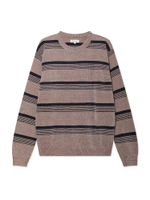 Мужской Свитер (Round-neck) Striped Velvet