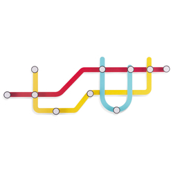 Вешалка Subway разноцветная Umbra