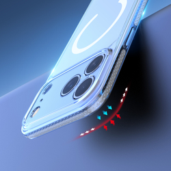 Прозрачный чехол с MagSafe для смартфона iPhone 17 Pro Max, серия Clin Mag Series (Open Ring Version) от Dux Ducis