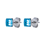 Серьги пусеты Fiore Luna  Aquamarine SWE2127/1 A S