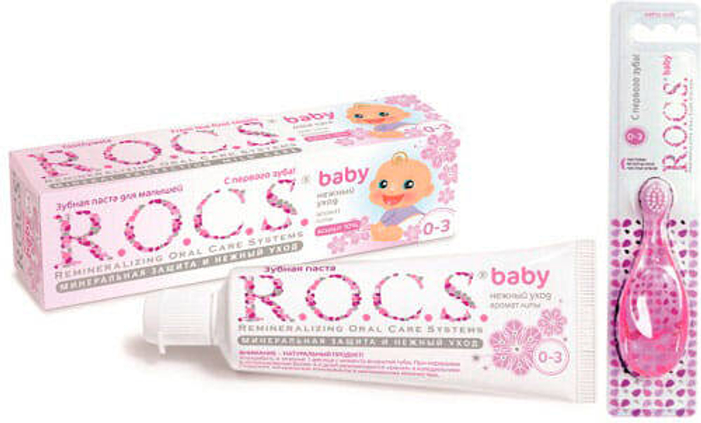 РОКС наб Baby 0-3 Аром липы (з\п+з\щ) 45 гр 2276