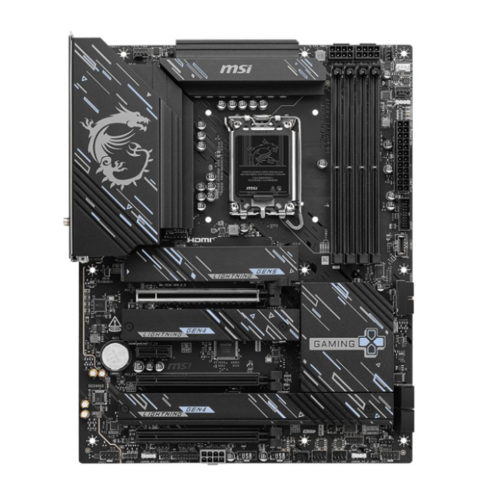 Материнская плата MSI Z890 GAMING PLUS WIFI, LGA1851, DDR5, ATX