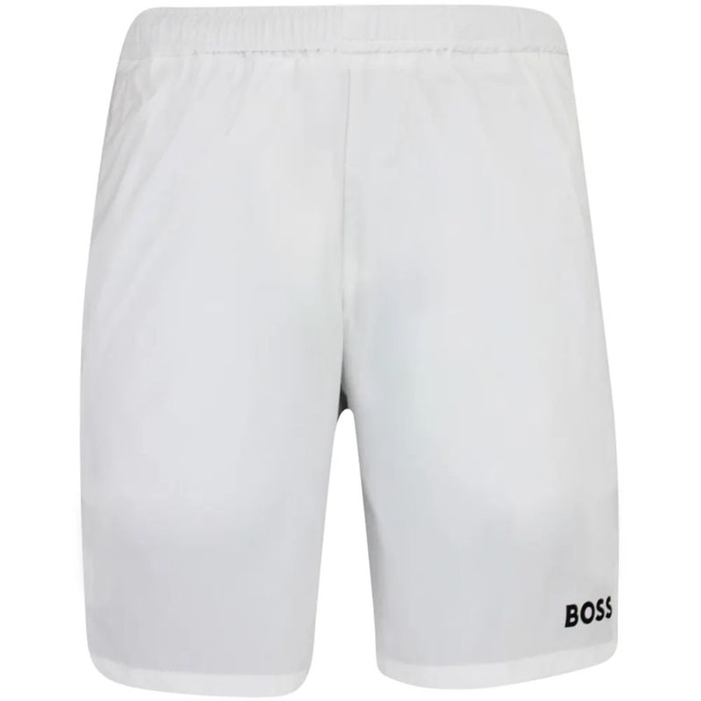 Мужские теннисные шорты BOSS x Matteo Berrettini Stretch-Poplin Shorts with Contrast Logo