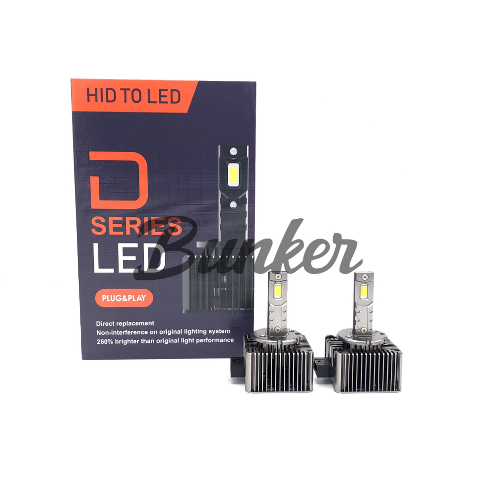 Светодиодные автомобильные LED лампы HID TO LED D1S 6000К 12V