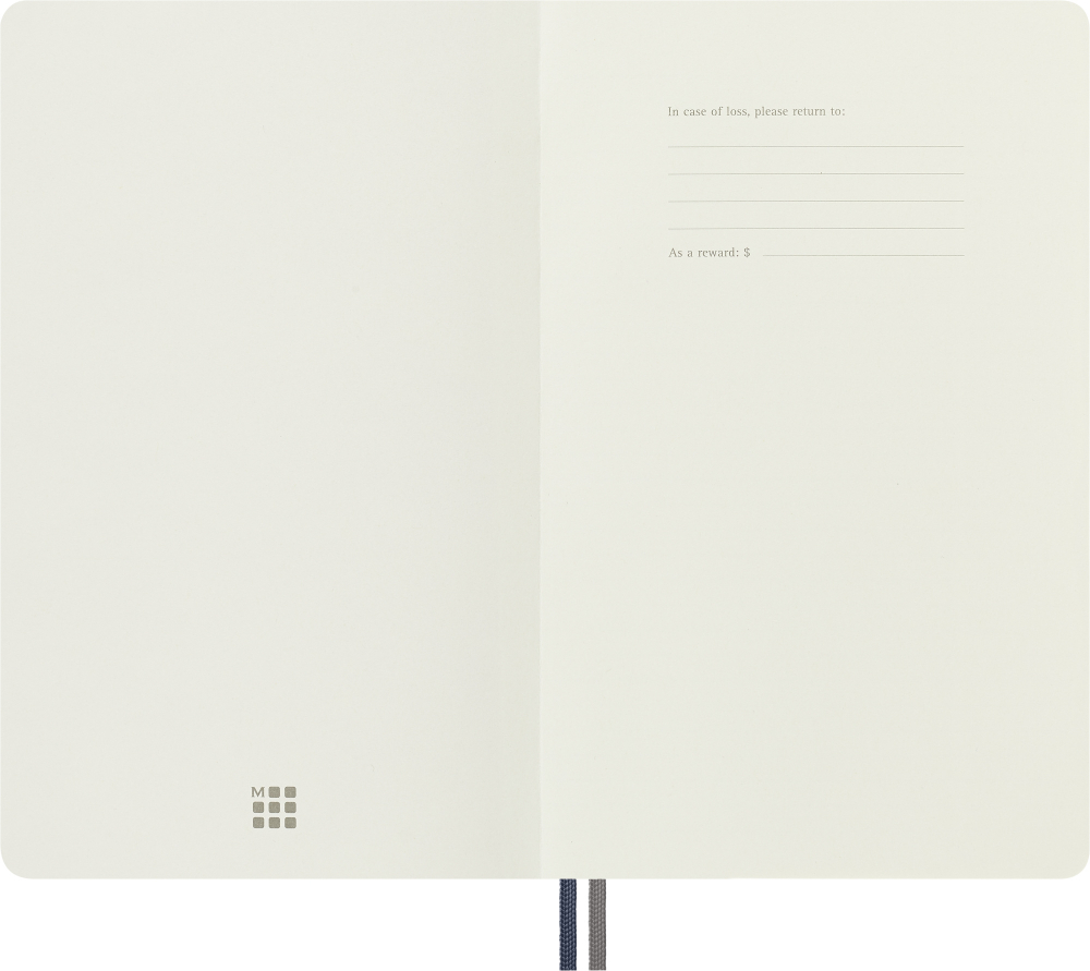 Блокнот Moleskine Classic Soft Expended (QP616EXPB20) Large 130х210мм 400стр. линейка мягкая обложка синий сапфир