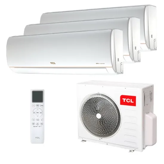 Мультисплит система на 3 комнаты TCL TACM-09HRID/E1 + TACM-12HRID/E1 x 2 / TACM3O-27HID