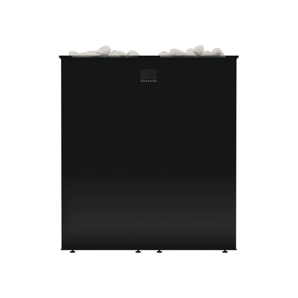 Электрическая печь для бани и сауны Sangens W40G Glass Black (Сангенс В40С Стекло черное)