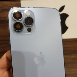 Корпус для iPhone X в стиле iPhone 14Pro (цвет: Blue - Небесно-Голубой)