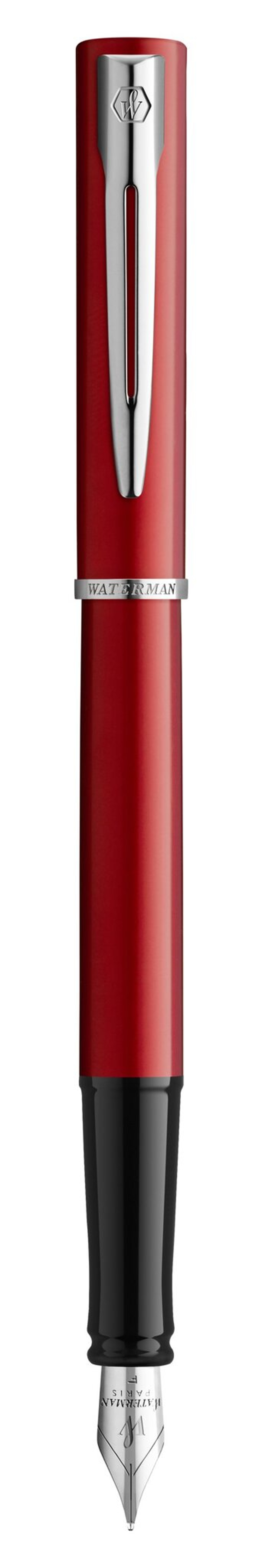 Перьевая ручка Waterman GRADUATE ALLURE, цвет: красный, перо: F
