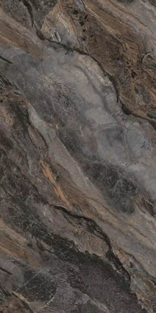 Керамогранит Hong Kong Marble Brown Gold Glitter