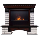 Каминокомплект Real Flame Country Rock 26 AO с очагом 3D Cassette 630 Black Panel