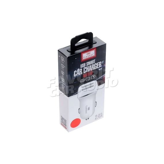 АЗУ 2USB Earldom ES-125C 2400mAh кабель Type-C чёрный