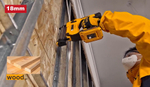 Аккумуляторный гвоздезабиватель нейлер INGCO CSTLI3805 INDUSTRIAL 20 В ST 18 мм
