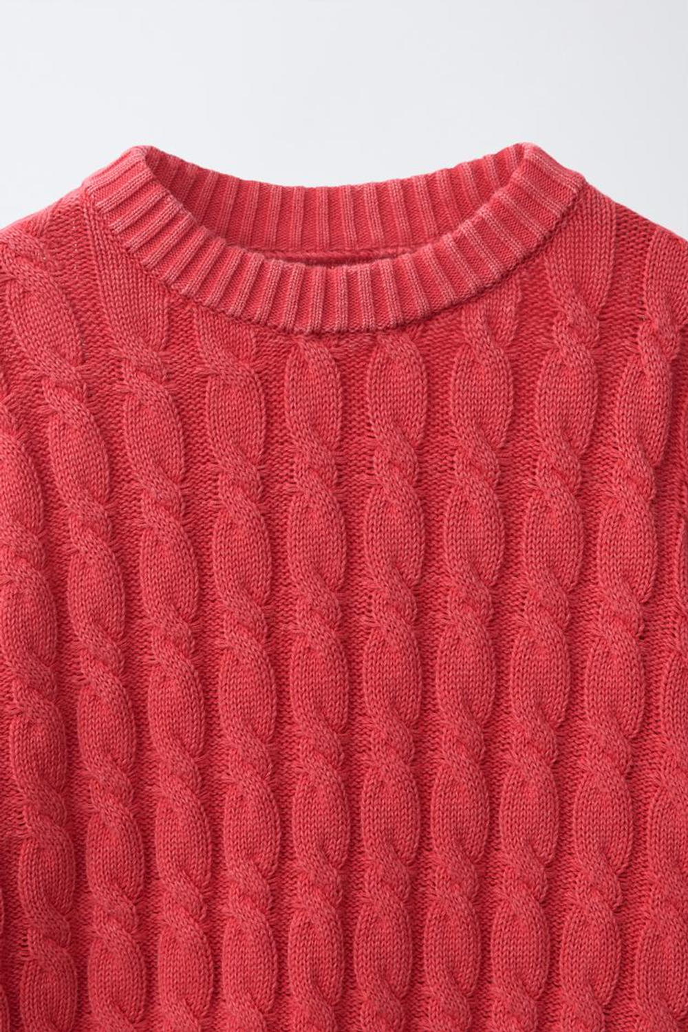 ZARA - FRUIT OF THE LOOM™ СВИТЕР, КРАСНЫЙ