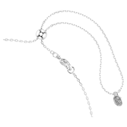 MESMERA:CHOKER NECKLACE WHI/RHS