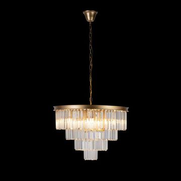 Подвесная люстра 9*Е14 10019/600C золото Prism Clear LOFT IT