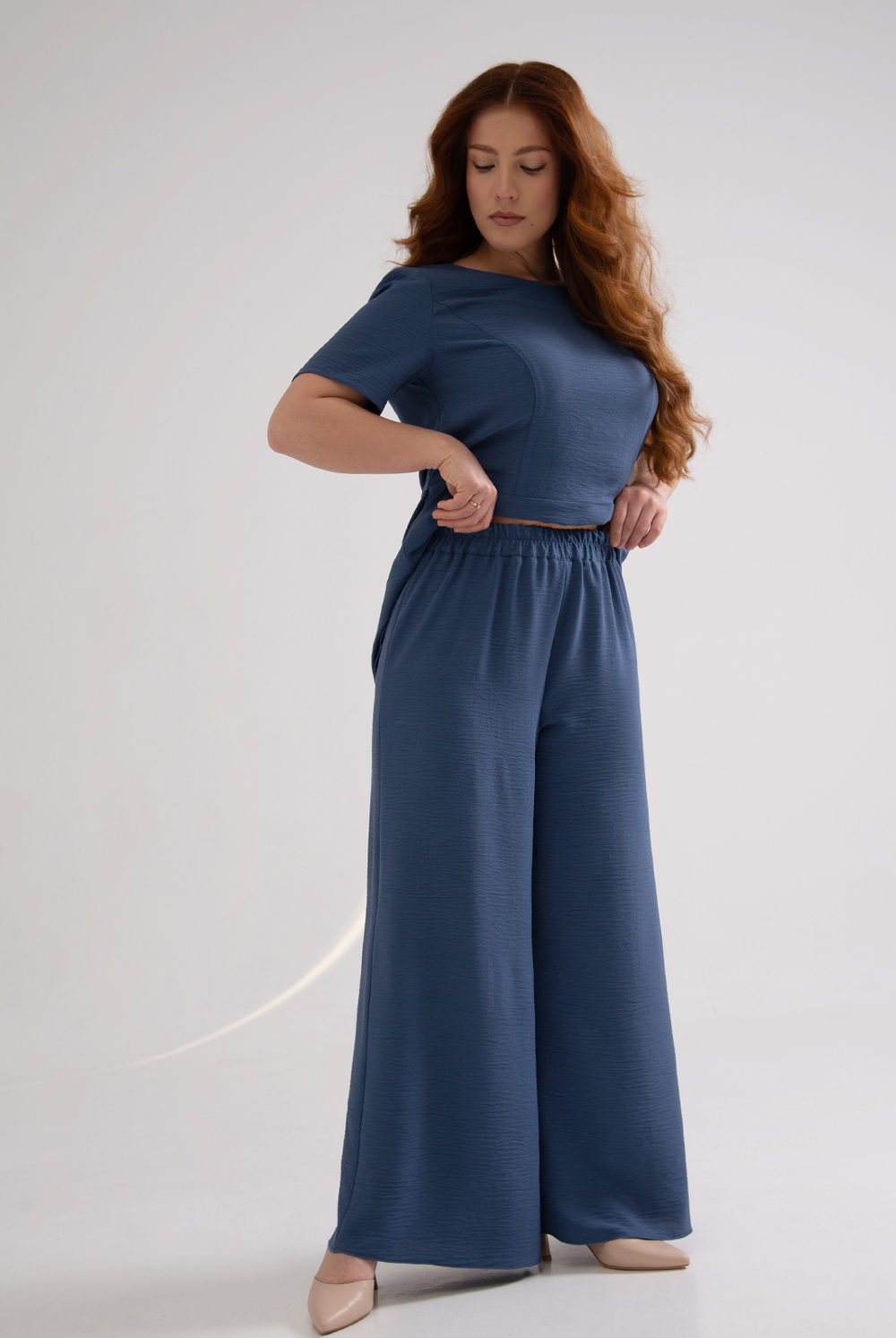 Брюки женские 4558В, джинс #30Дж024558В