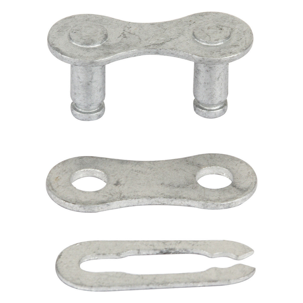 Цепь/замок C-CL410 1/2"x1/8" для 1скор. хромир. покр. на блистере CLARKS