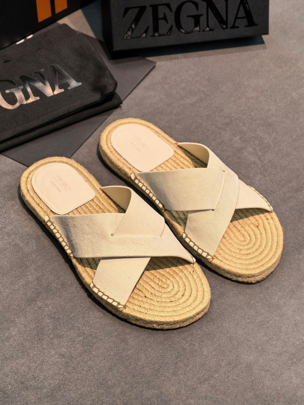 Шлепанцы Zegna