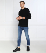 Худи monologo badge CALVIN KLEIN JEANS - черный(J30J321693)