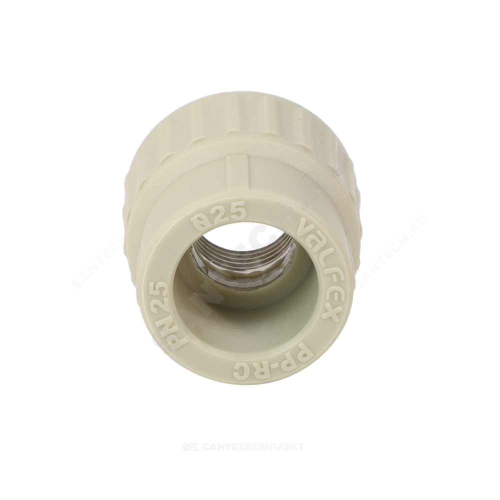 Муфта PP-R комбинированная серая Дн 32х3/4" ВР VALFEX 10129132Г
